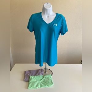 3 womens workout shirts